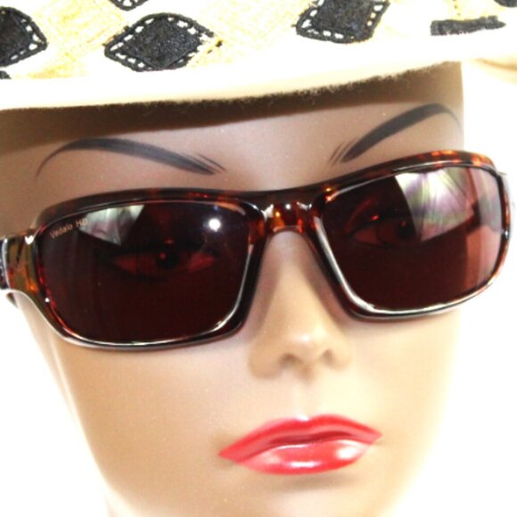 VedaloHD Belluno Aviator Quality Tortoise Frame Smoke Lens Sunglasses